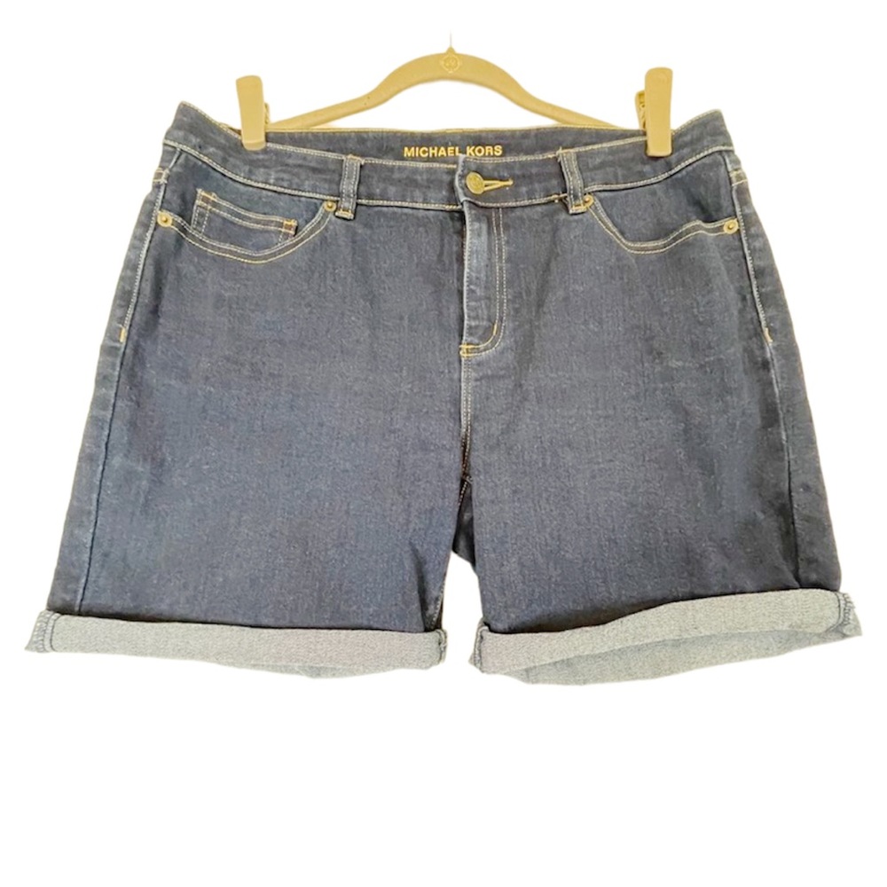 Michael Kors Denim Blue Jean Shorts
